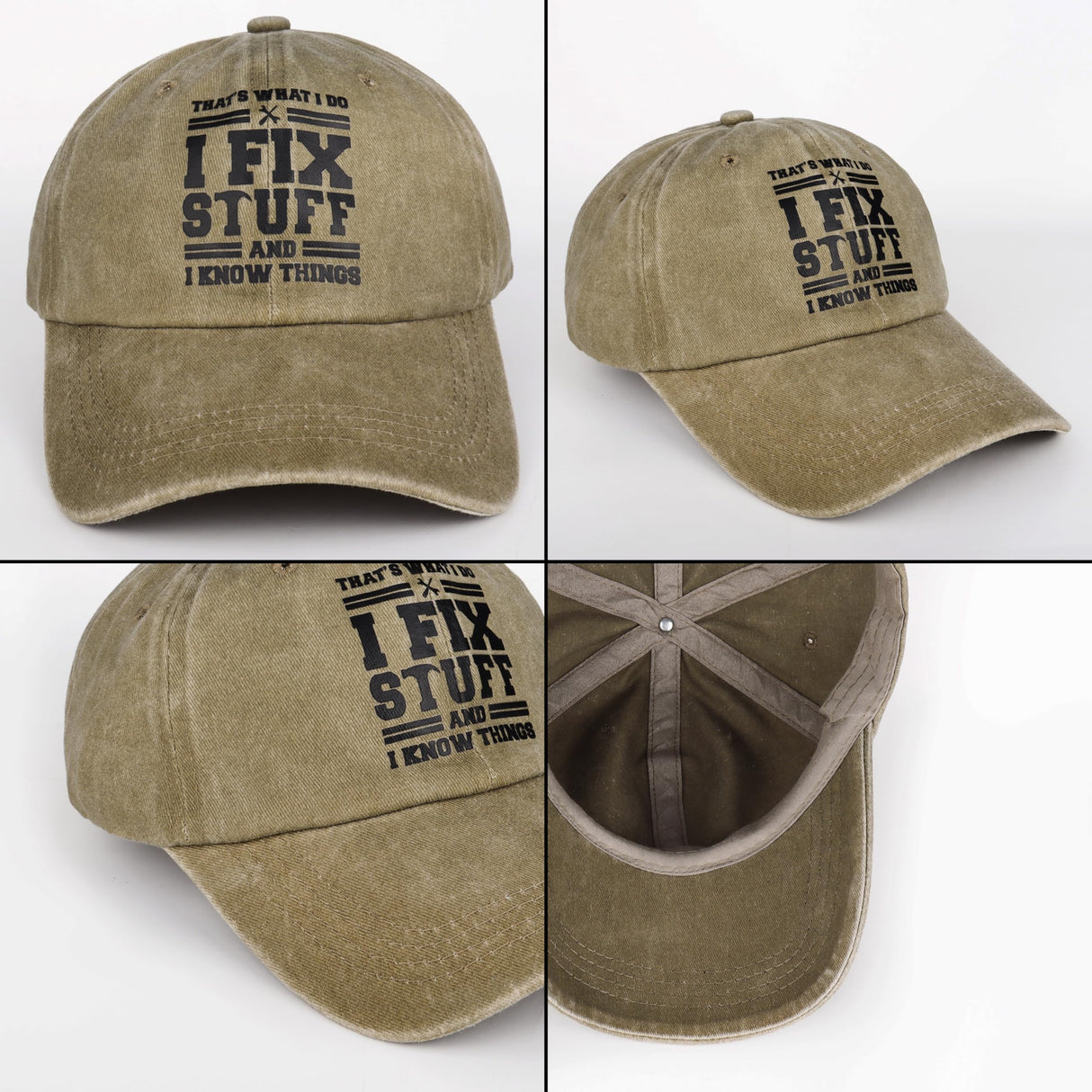 That's What I Do I Fix Stuff & I Know Things Hat